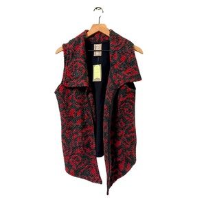 Anthropologie Dolan Mohair Virgin Wool Blend Sweater Vest Size Petite Large